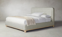 The Kent Bed - Performance Mélange Weave Flint