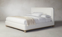 The Kent Bed - Performance Linen Weave Flour