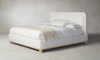 The Kent Bed - Performance Linen Weave Flour