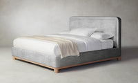 The Kent Bed - Performance Textured Tweed Alpine