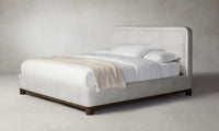 The Kent Bed - Performance Textured Tweed Dove