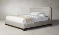 The Kent Bed - Performance Tweed Oatmeal