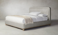 The Kent Bed - Performance Tweed Oatmeal