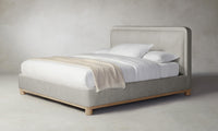 The Kent Bed - Performance Tweed Oatmeal