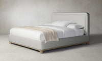 The Kent Bed - Performance Woven Chenille Steel