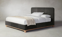 The Kent Bed - Tuscan Leather Seal