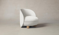 The Laight Chair - Belgian Linen Egret