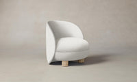 The Laight Chair - Belgian Linen Egret