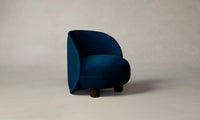 The Laight Chair - Mohair Admiral