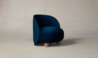 The Laight Chair - Mohair Admiral