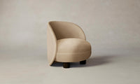 The Laight Chair - Mohair Almond