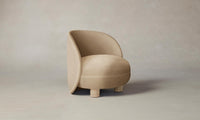 The Laight Chair - Mohair Almond