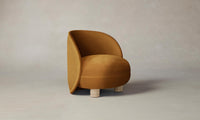 The Laight Chair - Mohair Amber