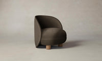 The Laight Chair - Mohair Mink