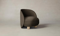 The Laight Chair - Mohair Mink