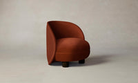 The Laight Chair - Mohair Spice