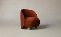 The Laight Chair - Mohair Spice