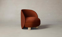 The Laight Chair - Mohair Spice