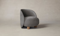 The Laight Chair - Nubuck Leather Asphalt