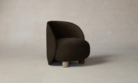 The Laight Chair - Nubuck Leather Espresso