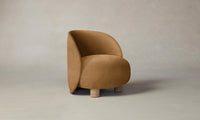 The Laight Chair - Nubuck Leather Saddle