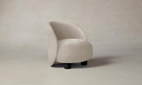 The Laight Chair - Nubuck Leather Sail