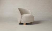 The Laight Chair - Nubuck Leather Sail