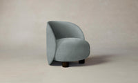 The Laight Chair - Nubuck Leather Tide