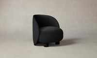 The Laight Chair - Pebbled Leather Ink