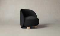 The Laight Chair - Pebbled Leather Ink