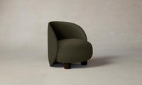 The Laight Chair - Pebbled Leather Truffle