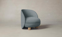 The Laight Chair - Performance Mélange Weave Aegean