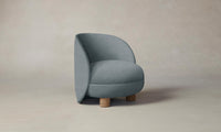 The Laight Chair - Performance Mélange Weave Aegean