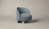 The Laight Chair - Performance Mélange Weave Aegean