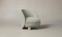 The Laight Chair - Performance Mélange Weave Flint