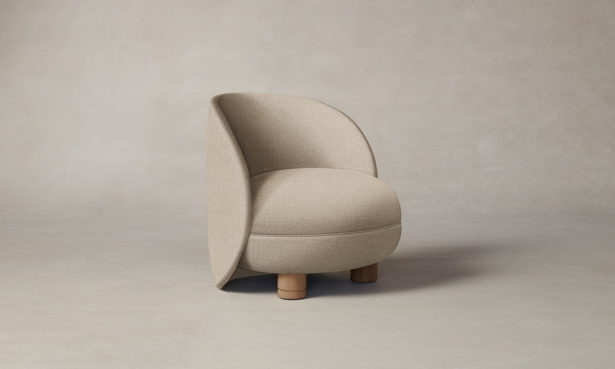 The Laight Chair - Performance Textural Weave Savanna