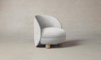 The Laight Chair - Performance Textured Tweed Snow