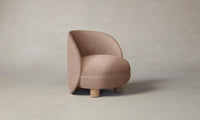 The Laight Chair - Performance Velvet Dusty Rose