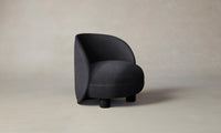 The Laight Chair - Performance Velvet Flannel