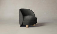 The Laight Chair - Performance Velvet Slate