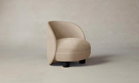 The Laight Chair - Performance Velvet Taupe