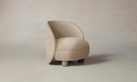 The Laight Chair - Performance Velvet Taupe