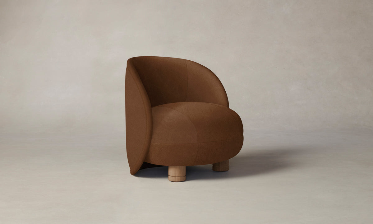 The Laight Chair - Tuscan Leather Cognac