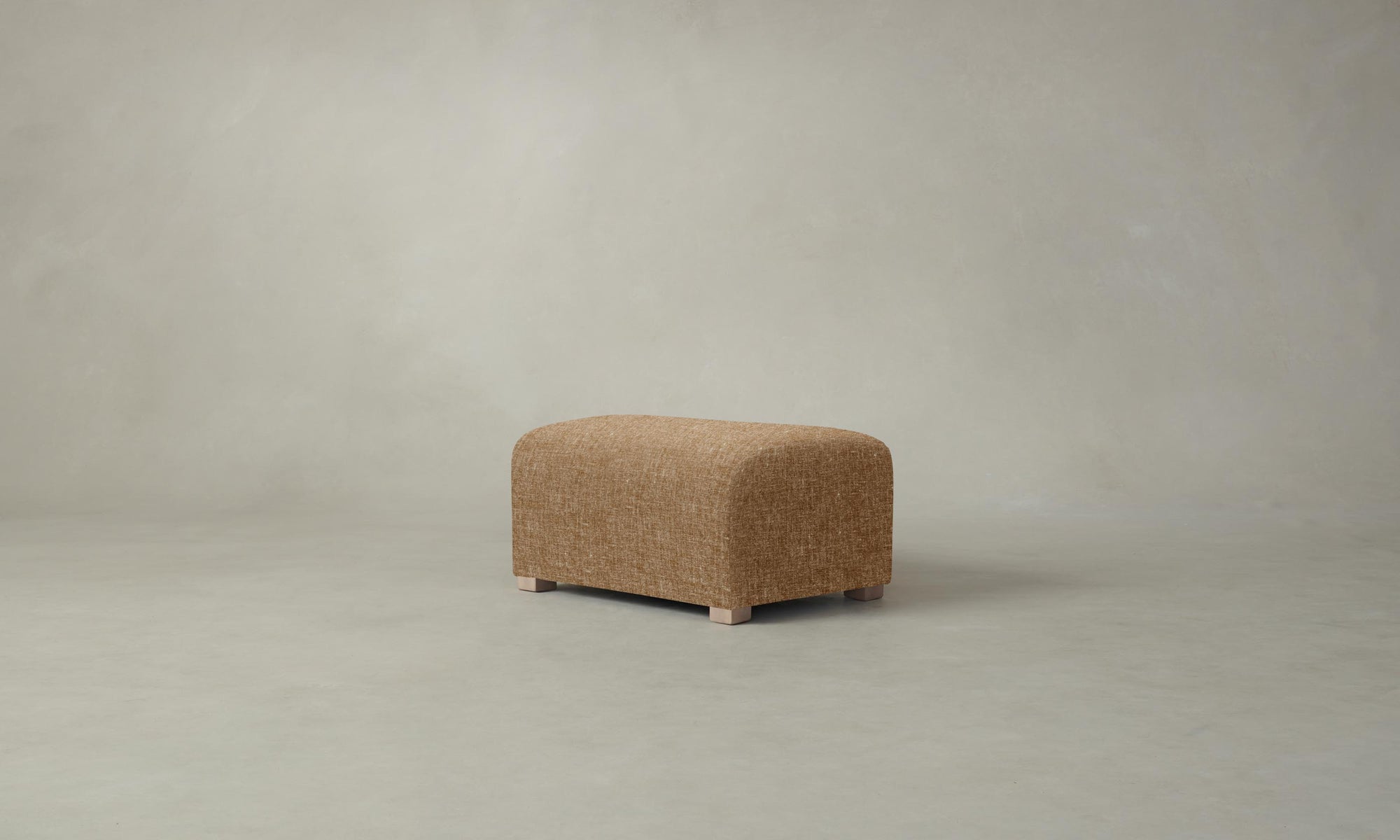 The Lenox Ottoman - Belgian Linen Chai