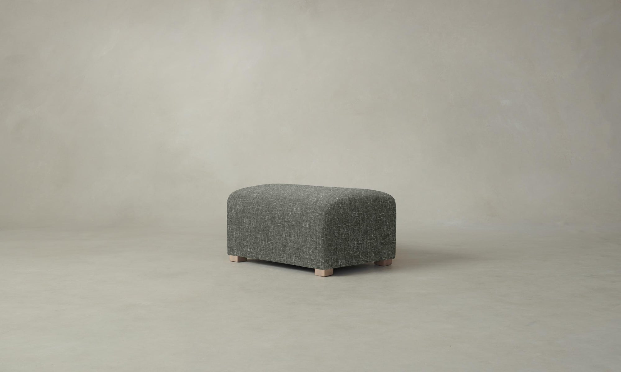 The Lenox Ottoman - Belgian Linen Thyme