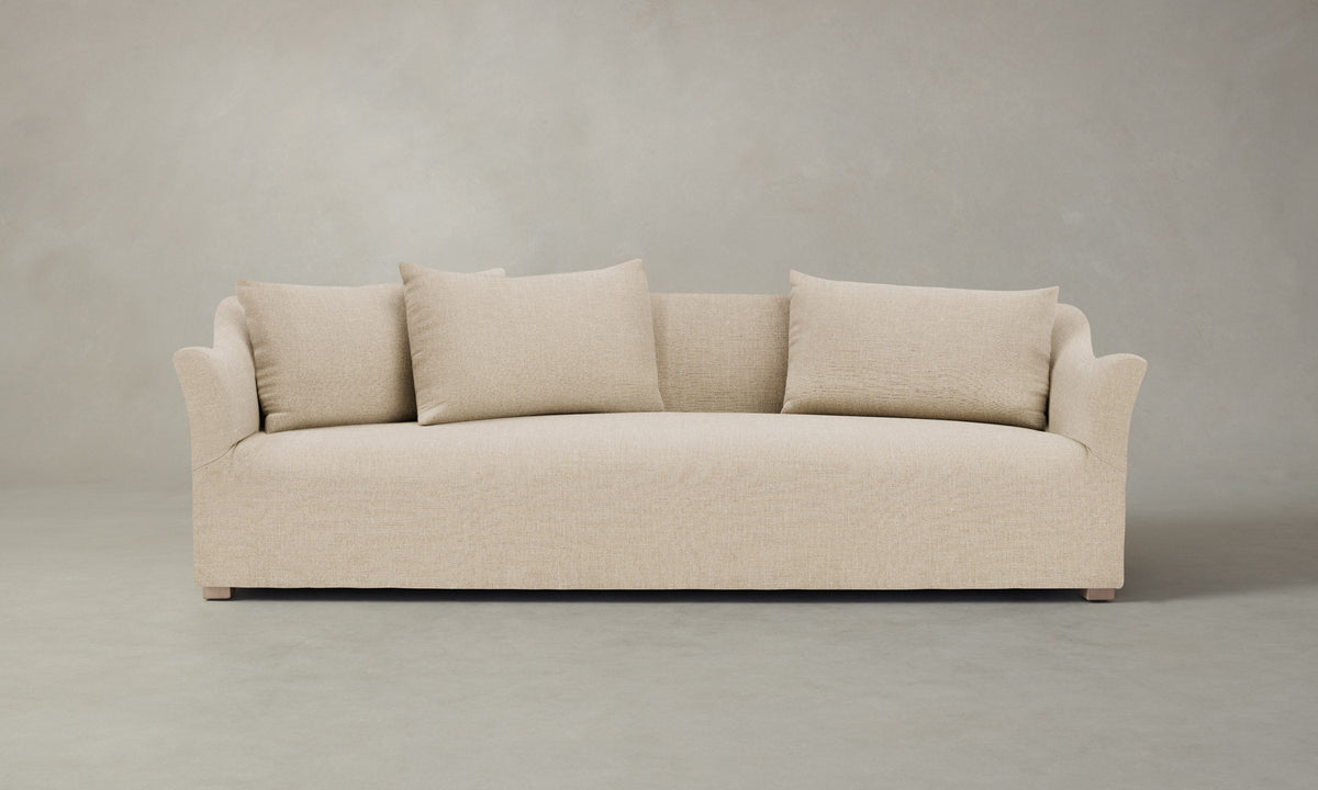 The Lenox Sofa - Heritage Belgian Linen Husk
