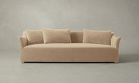 The Lenox Sofa - Mohair Almond