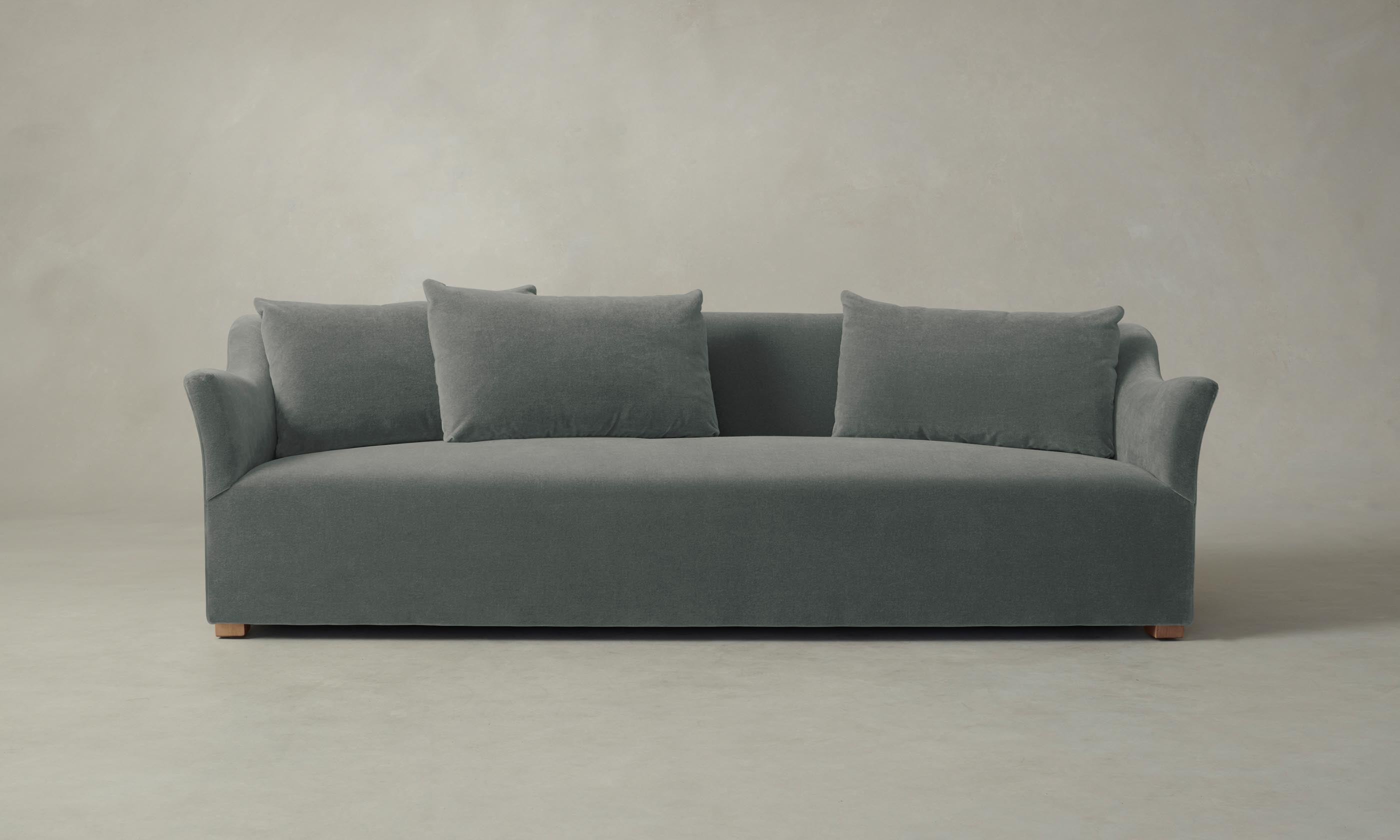 The Lenox Sofa - Mohair Fog – Maiden Home