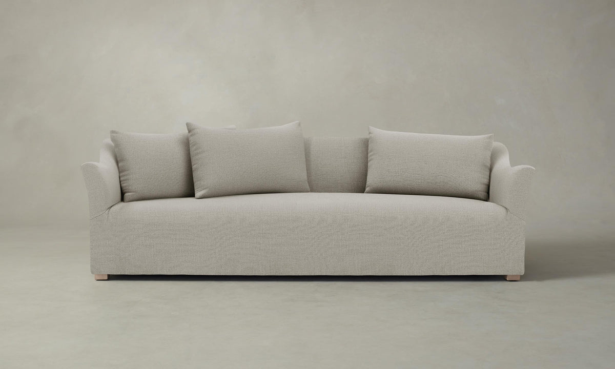 The Lenox Sofa - Performance Linen Weave Beige