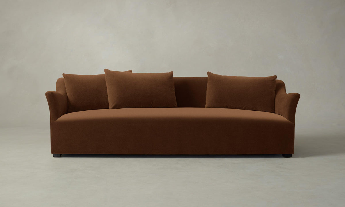 The Lenox Sofa - Performance Velvet Cider